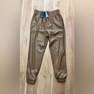Faux Leather Pants